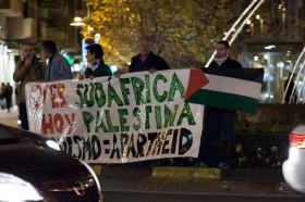 Prohibida de nuevo en Iruñea concentración de apoyo al pueblo palestino