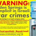 Universidad escocesa boicotea el agua EdenUniversidad escocesa boicotea el agua EdenUniversidad escocesa boicotea el agua Eden