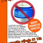 Acción de boicot a Premier, cómplice de la colonización israelíAcción de boicot a Premier, cómplice de la colonización israelíAcción de boicot a Premier, cómplice de la colonización israelí