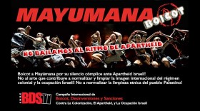 BDS Chile rechaza la presencia de Mayumana y la normalización del apartheid israelí