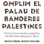 Comunicado unitario por la visita del Maccabi Tel Aviv a Barcelona