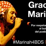 Marinah, primera cantante del Estado español en cancelar conciertos en Israel