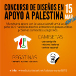 Concurso de diseños en apoyo a Palestina: plazo hasta el 15 de marzo
