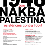 Actividades por el 68 aniversario de la Nakba en el Estado español