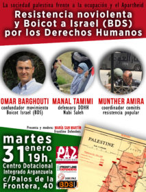 Casa Árabe cancela el acto «Resistencia no violenta y boicot a Israel por los DDHH»