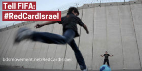 Apoya la campaña «Tarjeta roja a Israel»