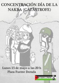 Actividades en conmemoración de la Nakba y en apoyo a la huelga de hambre de los presos/as palestinos/as