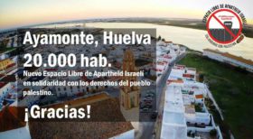 El Ayuntamiento de Ayamonte (Huelva) aprueba la moción ELAI de apoyo al BDS