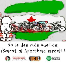 Israel en la Vuelta Ciclista a Andalucía: No le des más vueltas, ¡boicot al apartheid israelí!