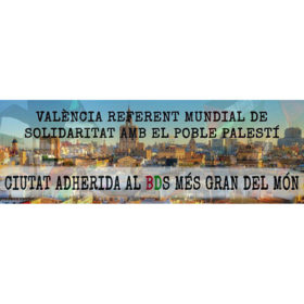Ola institucional y ciudadana de solidaridad con Palestina: València, Barcelona, Badalona, Terrassa, Iruñea, Madrid…