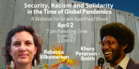 Seguridad, racismo y solidaridad en tiempos de pandemias mundiales: seminario web 02 de abril