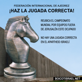 Carta a la Federación Internacional de Ajedrez