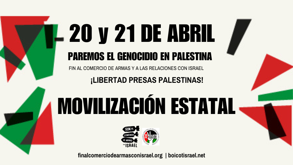 4º Día de Movilización Estatal contra genocidio en Palestina