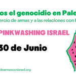 6ª Movilización Estatal por Palestina. Paremos el genocidio. Stop Pinkwashing Israel