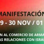 MANIFESTACIONES ESTATALES POR PALESTINA de  29, 30 de noviembre y 1 de diciembre