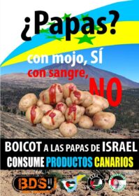Campaña en toda Canarias contra la importación de papas israelíes